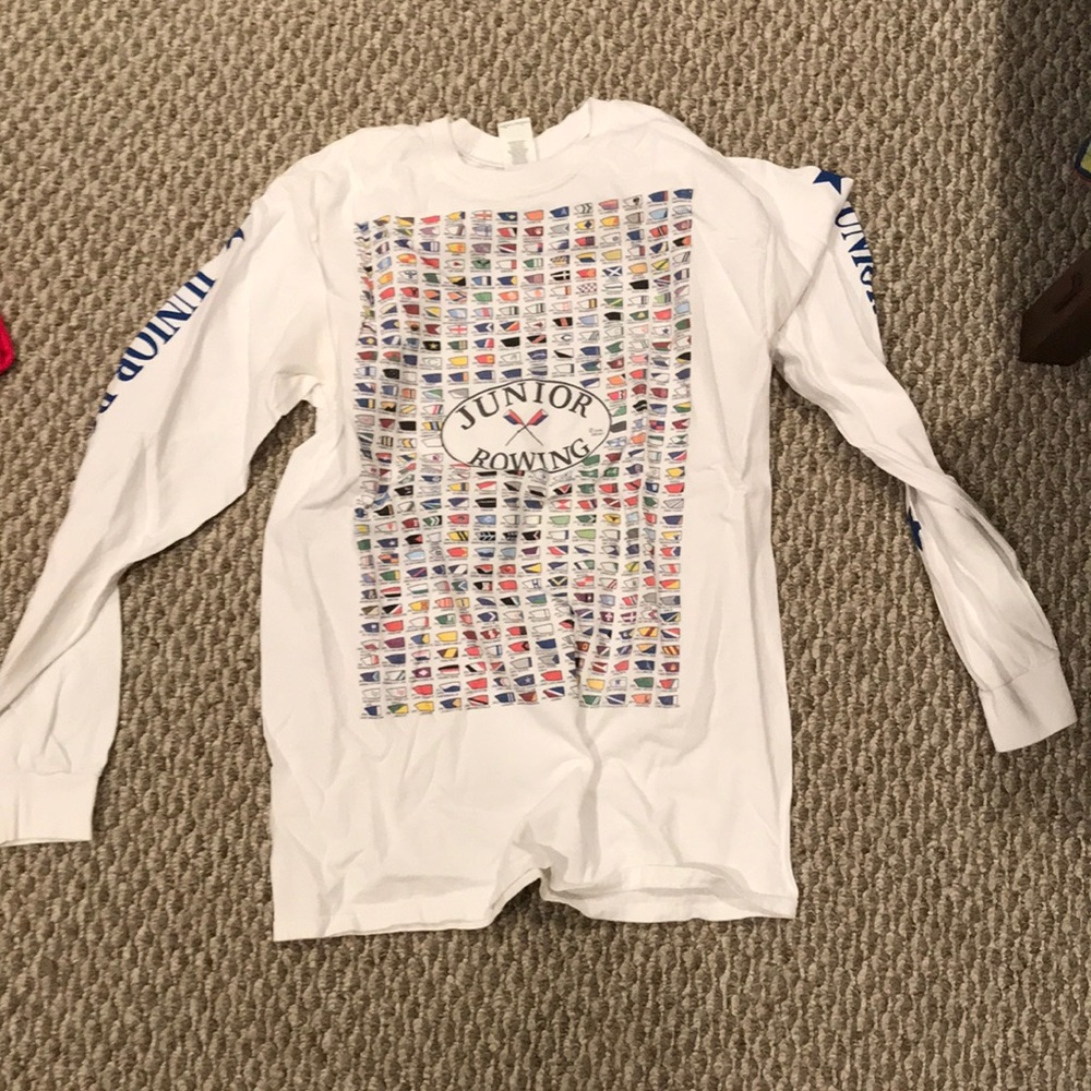Rowing T-shirt.